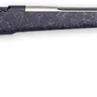 Weatherby MAM01N28NOR8B Mark V Accumark 28 Nosler 3+1 26" Threaded/Fluted Stainless Barrel, Graphite Black Rec, Gray Webbed Black Monte Carlo Stock, Accubrake Muzzle Brake, Adj. TriggerTech Trigger