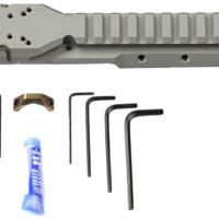 Samson 030026511 Hannibal Rail for Ruger Mini-14 or Mini-30 (2008 or Later)  Natural Gray 0 MOA