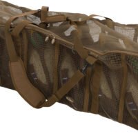 Drake Waterfowl DA370012D Decoy Bag Floater 12 Slot Duck Brown Vinyl-Coated Mesh