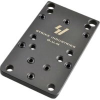 Strike Industries GLOCKGUMV2 Universal Optic Mount for Glock Version 2 Black Compatible w/Glock (Except 42/43/43X/48)