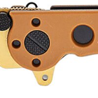 CRKT M16-10DZ M16-10DZ  EDC 3.03" Folding Part Serrated Desert Tan D2 Steel Blade, Desert Tan GRN Handle