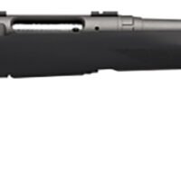 Savage Arms 58280 110 Trail Hunter Lite Full Size 450 Bushmaster 3+1 20" Fluted/Threaded Barrel, Drilled & Tapped Steel Receiver, Black Fixed Synthetic Stock