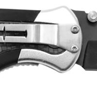 Camillus 19079 Chameleon 3.50" Folding Drop Point Plain Black Carbonitride Titanium AUS-8A SS Blade, Carbon Fiber/Aluminum Handle