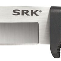Cold Steel CS38CKE SRK 6" Fixed Clip Point Plain 3-V Steel Blade, 4.75" Black Textured Kray-Ex Handle