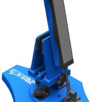 Cold Steel CSKSBKS Benchtop Knife Sharpener Blue Fixed Diamond Sharpener Includes Carry Case