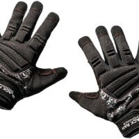 Black Rain Ordnance TACTGLOVEBLK/GRYXL Tactical Gloves  Black/Gray XL Velcro