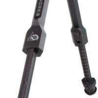 Odin Works BPPRIZMARCABLK Precision Bipod Arca Black 4.0"-14.50" 6061 Aluminum/303 Stainless Steel
