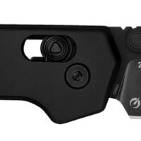 Kershaw 2051BLK Mini Iridium 3" Folding/Spear Point Plain Stonewashed D2 Steel Blade/Ice Blue Anodized 6061-T6 Aluminum Handle