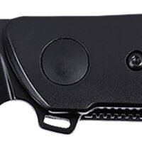 CRKT 5720B Bamboozled  3.34" Folding Plain Black Oxide D2 Steel Blade, Bronze/Black G10/SS Handle