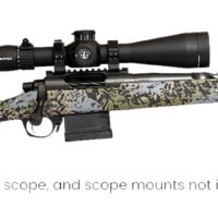Horizon Firearms RF006P221816T12 Vandal X 22 Creedmoor 18" Black Fluted Threaded Barrel, Drilled & Tapped Receiver, Iota EKO X Carbon Fiber Stock
