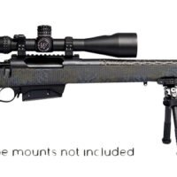 Horizon Firearms RF019C392216C20 Vandal Carbon II 7mm PRC 22" Black Fluted Barrel, Black Drilled & Tapped Receiver, Black Iota EKO X Carbon Fiber Stock