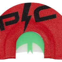 Power Calls 24253 Kickin' Chicken Diaphragm Call Turkey Sounds Red/Green