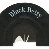 Rolling Thunder Game Call TC008-BB Black Betty Diaphragm Call 3 Reed Snake Tongue Cut Attracts Turkey Species