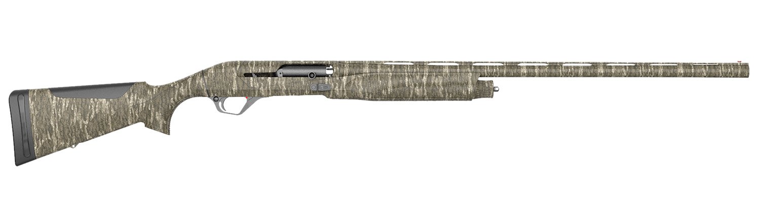 Retay USA ACEMBL26 Ace Full Size 12 Gauge Semi-Auto 3.50" 3+1 26" Bottomland Vent Rib Barrel, Bottomland Drilled Back Steel Receiver, Adj Shim Bottomland Synthetic Stock, Ambidextrous