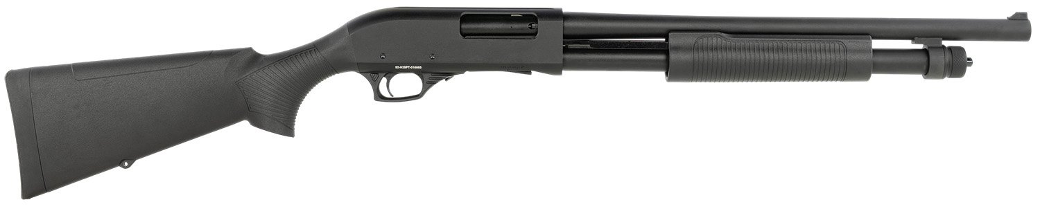 Tokarev USA 21000426 TX 112 TX1 Pump 3" 18.50" Black Cylinder Bore Barrel Black Anodized Fixed