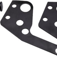 Kel-Tec PLR161570 SU/PLR Picatinny Adapter Black Aluminum Includes Two Mounting Plates