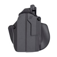 Safariland SOLIS12835A7C3411 Solis ALS OWB Black Fits Glock 19 Compatible w/ TLR 7 Light Right Hand