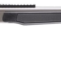 CVA PR2050SM Optima  50 Cal 26" Stainless Fluted Barrel, 0 MOA Picatinny Rail Stainless Steel Receiver, Fixed Black Synthetic Stock