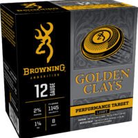 Browning Ammo BGC128 Golden Clays  12Gauge 2.75" 1 1/8oz 8Shot 25 Per Box/10 Case