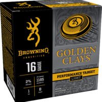 Browning Ammo BGC168 Golden Clays  16Gauge 2.75" 1oz 8Shot 25 Per Box/10 Case