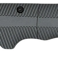 Templar Knife Cali Auto Assist 1.90" Folding Drop Point Plain Cali D2 Steel Blade, 3.56" Gunmetal Anodized Aluminum Handle