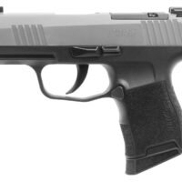Sig Sauer 3659SXR3P P365X Micro-Compact Frame 9mm Luger 10+1 3.10" Steel Barrel, Stainless Steel Optic Ready/Serrated Slide, Black Stainless Steel Frame w/Accessory Rail, Polymer Grip