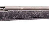 CVA PR5020N Endura LRH 45 Cal 26" Tungsten Cerakote Fluted Threaded Barrel, Drilled & Tapped Stainless Steel Receiver, Fixed Black w/Tungsten Webbing Synthetic Stock