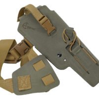 Cole-tac VW114 Varmint Wrangler Pistol Holder Ranger Green Right Hand