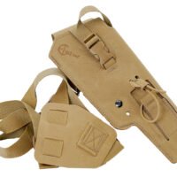 Cole-tac VW212 Varmint Wrangler Pistol Holder Coyote Brown Left Hand