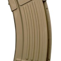 Global Ordnance LLC 810091157435   20rd Fully Ribbed 7.62x39mm Fits AK-47 FDE Steel