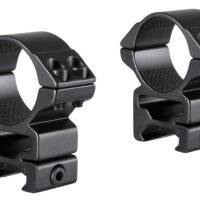 Hawke Sport Optics 22117 Match Mount Matte Black Anodized Aluminum 30mm Tube, High Weaver