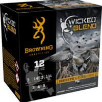 Browning Ammo B193431233 Wicked Blend  12Gauge 3" 1 1/4oz 3/5BI Shot 25 Per Box/10 Case