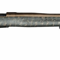 Christensen Arms 8010200701 Mesa Long Range 308 Win 4+1 16.25" Burnt Bronze Cerakote Threaded Barrel & Steel Drilled & Tapped Receiver, Green w/Black/Tan Webbing Adj Cheek Riser Polymer Stock