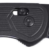 CRKT 7170K SERO  EDC 3.02" Folding Plain Black TiNi S35VN SS Blade, Black Textured GRN Handle