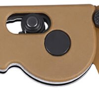 CRKT M1602XD M16 Tactical 3.11" Folding Tanto Plain Desert Tan D2 Steel Blade, Desert Tan Grivory Handle