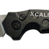 Xcaliber Knife Company  Switch Blade  2.41" Folding Drop Point Plain Stainless D2 Steel Blade. 4.15" Aluminum Handle