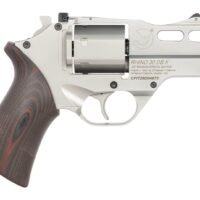 Chiappa Firearms CF340353 Rhino 30SARX *CA Compliant 357 Mag 6 Shot 3" Stainless Steel Barrel & Cylinder, Stainless Alloy Frame, Black/Red G10 Grip