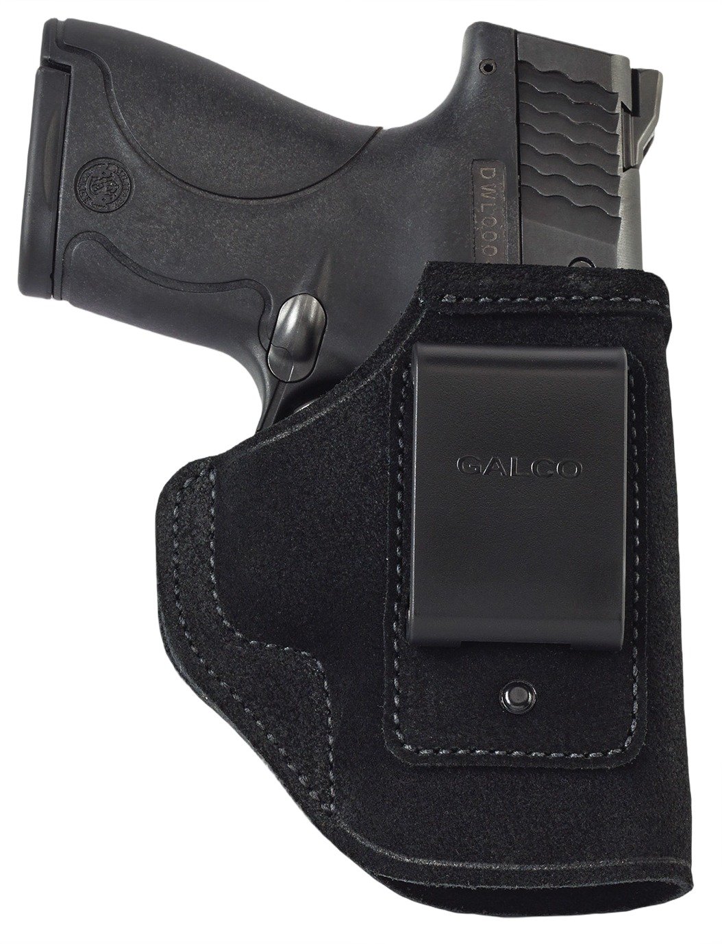 Galco STO472RB Stow-N-Go IWB Black Steerhide Fits S&W M&P 4.25" 9/40 Right Hand