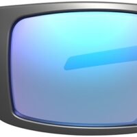 LEU 186741 SWITCHBACK MATTE BLACK     BLUE MIRROR