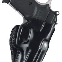 Galco SG664B Stinger  OWB Black Leather Belt Slide Fits Sig P938 Right Hand