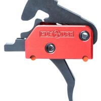 Patriot Ordnance Factory 00516 EFP  Two-Stage Straight Trigger with 4 lbs Draw Weight & Black Hardcoat Anodized Finish for AR-Platform