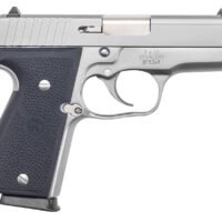 Kahr Arms K9093A K9  9mm Luger 7+1/8+1 3.47" Stainless Polygonal Rifled Barrel, Matte Serrated Stainless Steel Slide, Matte Stainless Steel Frame, Black Textured Wraparound Polymer Grip, Right Hand