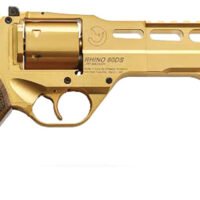 RHINO Rev.60DS 357Mag 6",GoldMoonClp 6Rd