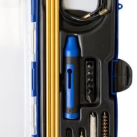 DAC GM22HY GunMaster Hybrid Cleaning Kit 22 Cal Rifle/16 Pieces Black/Blue