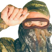QUAKER BOY FACE MASK BANDITO - ELITE 3/4 MO BOTTOMLAND