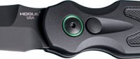 HOGUE BALLISTA-II BUTTON AUTO - BAYONET ALUMINUM G10 BLACK