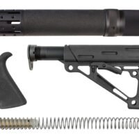 Hogue 15078 OverMolded Stock Kit Black Synthetic for AR-15, M16 Includes Rifle Length Forend & Finger Groove Grip