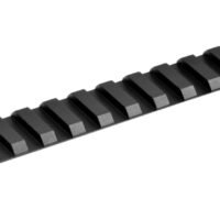 Warne M673M Tactical Picatinny Rail Matte Black Steel Remington 700/Bergara B-14/Christensen Arms/CVA Paramount Bergara B-14 Remington 700 Rifle Short Action, 0 MOA