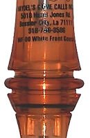 Haydel's Game Calls WF00 White Front  Open Call Specklebelly Sounds Attracts Geese Brown Acrylic