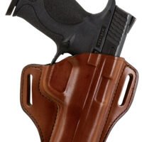 Bianchi 25052 57 Remedy OWB Size 01 Tan Leather Belt Slide Fits S&W J Frame Fits S&W 36 Fits S&W 640 Right Hand